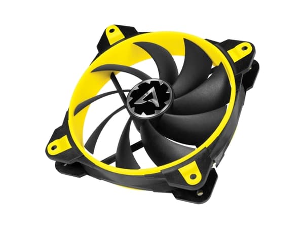 ARCTIC BioniX F120 PC-kjølevifte Vifte 12 cm Sort, Gult 1 stykker