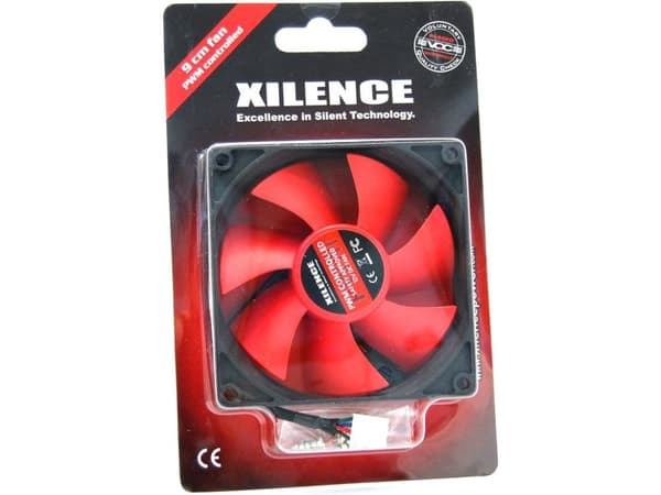 Xilence Performance C Series XPF92.R.PWM - Kabinettvifte - 92 mm - svart, rød