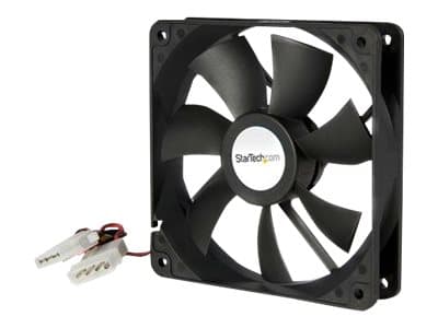 StarTech.com FANBOX12 Kjølesystem for datamaskin PC-kjølevifte Vifte 12 cm Sort