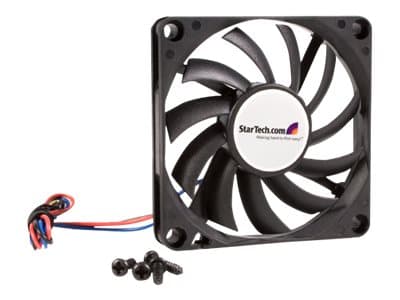 StarTech.com FAN7X10TX3 Kjølesystem for datamaskin PC-kjølevifte Vifte 7 cm Sort