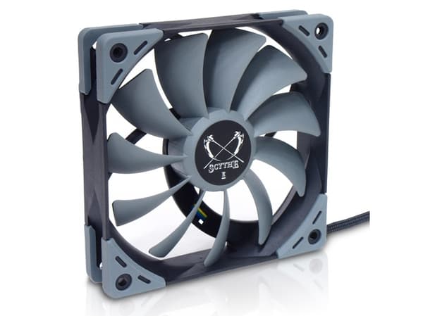 Scythe Kaze Flex 120 SU1225FD12L-RD - Kabinettvifte - 120 mm