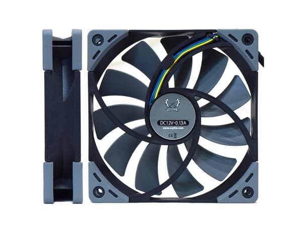 Scythe Kaze Flex 120 SU1225FD12L-RD - Kabinettvifte - 120 mm