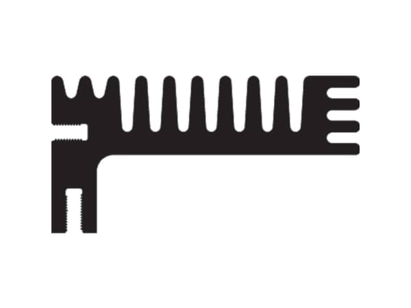 Fischer Elektronik SK 96 84 SA Jäähdytyselementit 3,8 K/W (L x S x K) 84 x 55 x 28 mm TO-220, TOP-3