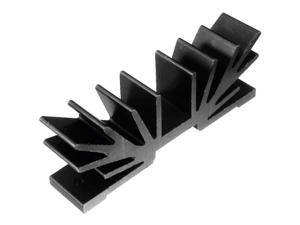 Tru Components Tc-V5512w-203 Extruded Heatsink 5k/Wlxwxh 15 X 70 X 25mm
