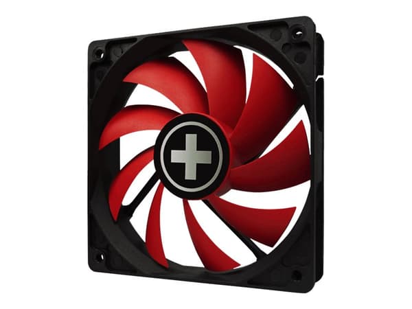 Xilence Performance C Series XPF120.R.PWM - Kabinettvifte - 120 mm - svart, rød Sort, Rød