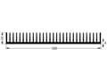Pikkukuva 1 / 2: Fischer Elektronik Sk 42 150 Sa Extruded Heat Sink 0.75 K/Wlxbxh 200 X 150