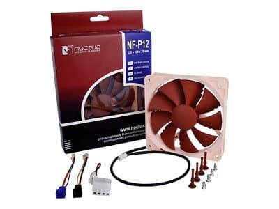 Noctua NF-P12 - Lådfläkt - 120 mm Grå