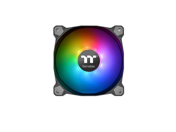 Thermaltake CL-F063-PL12SW-A, Tuuletin, 12 cm, 500 RPM, 1500 RPM, 56,45 cfm, Musta, Valkoinen