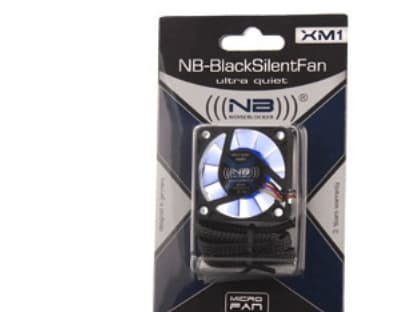 Noiseblocker BlackSilentFan 40mm, Vifte, Sort