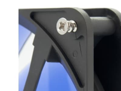 Noiseblocker BlackSilentFan 40mm, Vifte, Sort