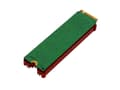 Miniatyrbilde 4 av 5: Axagon CLR-M2, Kjøleribbe/Radiator, Sort, Rød