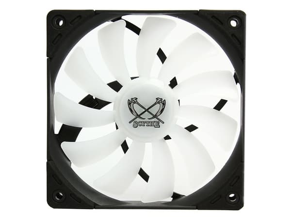 Scythe Kaze Flex 120 RGB PWM SU1225FD12MR-RHP - Kabinettvifte - 120 mm