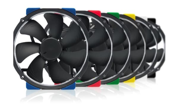 Noctua chromax NF-A15 HS-PWM - Kabinettvifte - 140 mm - svart