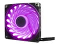 Miniatyrbilde 4 av 5: Argus L-12025 Aura - Kabinettvifte - 120 mm - RGB