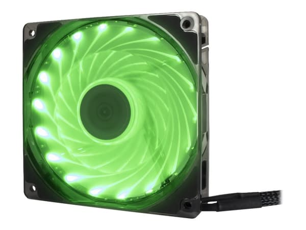 Argus L-12025 Aura - Kabinettvifte - 120 mm - RGB Sort