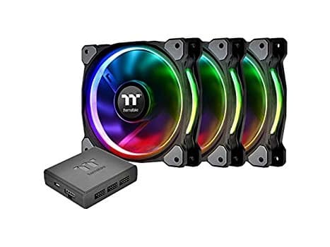 Thermaltake Pure Plus 14 LED RGB Radiator Fan TT - Premium Edition - systemviftesett - 140 mm