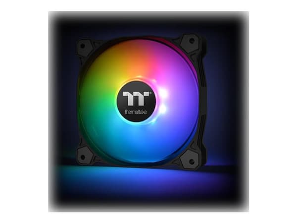 Thermaltake Pure 12 ARGB Sync jäähdyttimen tuuletin TT Premium Edition - Sisäosa tuulettimella - 120 mm (3 kpl) musta