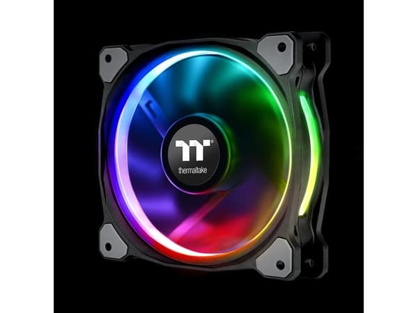 Thermaltake Riing PLUS 14 LED RGB Radiator Fan TT - Premium Edition - kabinettvifte - 140 mm (en pakke 3)