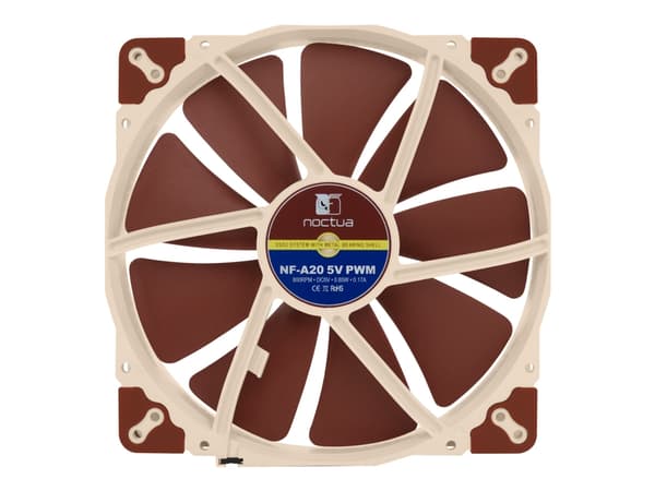 Noctua NF-A20 5V PWM - Kabinettvifte - 200 mm