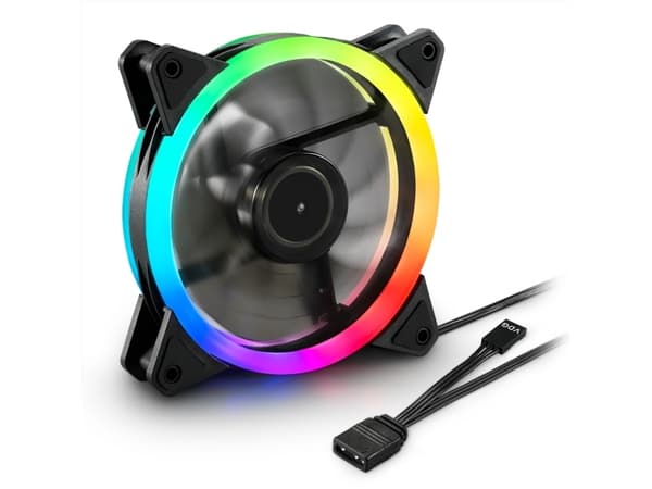 Sharkoon SHARK Blades RGB - Kabinettvifte - 120 mm