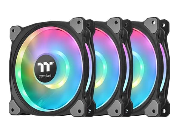 Thermaltake Riing Duo 14 RGB Radiator Fan TT - Premium Edition - kabinettvifte - 140 mm (en pakke 3)