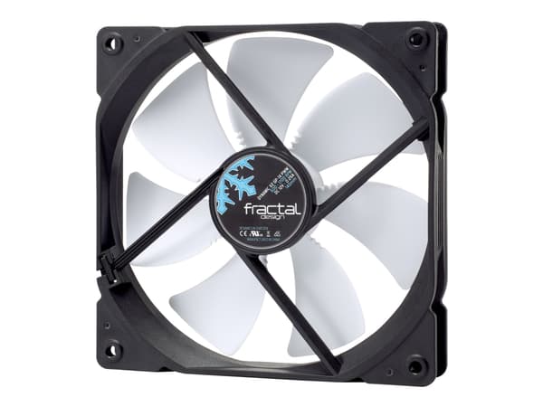 Fractal Design Dynamic X2 GP-12 PWM - Kabinettvifte - 120 mm - svart, hvit