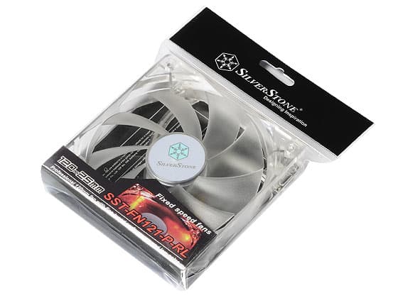 SilverStone FN121-P-RL - Kabinettvifte - 120 mm