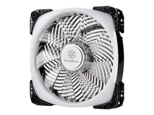 SilverStone AP142-ARGB - Kabinettvifte - 140 mm - svart, gjennomsiktig