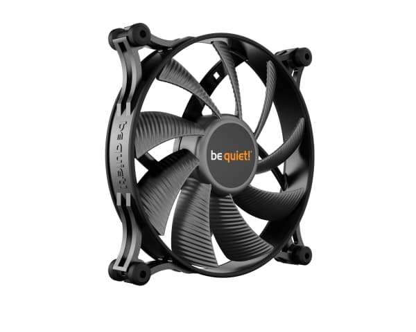 be quiet! Shadow Wings 2 - Kabinet-blæser - 140mm - 900 rpm - 14,7 dB - 49,8 kubikfod/min.