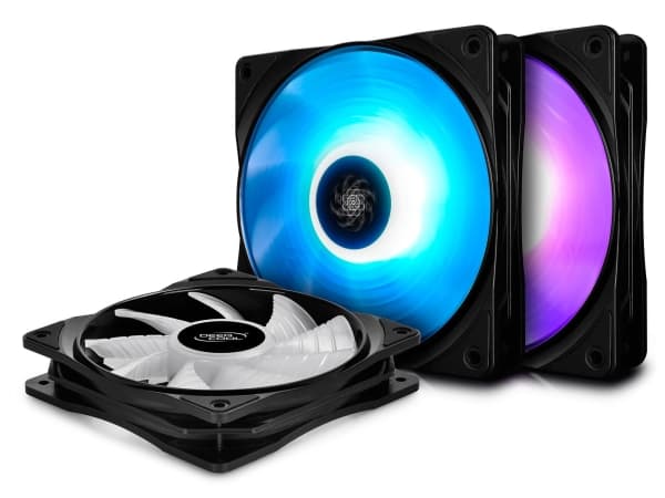 Deepcool RF 120 - Kabinettvifte - 120 mm (en pakke 3)