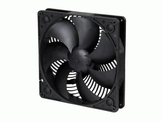 SilverStone SST-AP181 - Kabinettvifte - 180 mm - svart