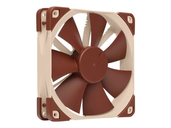 Noctua NF-F12 5V PWM - Kabinettvifte - 120 mm Beige, Brun