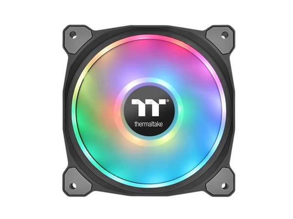 Thermaltake Riing Duo 12 RGB Radiator Fan TT - Premium Edition - lådfläkt - 120 mm (paket om 3)