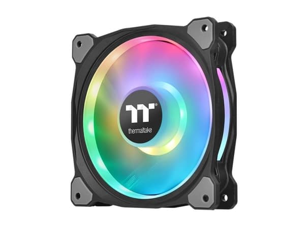 Thermaltake Riing Duo 12 RGB Radiator Fan TT - Premium Edition - lådfläkt - 120 mm (paket om 3)