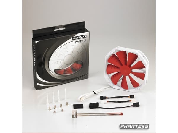 Phanteks PH-F140TS, Vifte, 14 cm, 750 RPM, 1200 RPM, 19 dB, 78,1 cfm