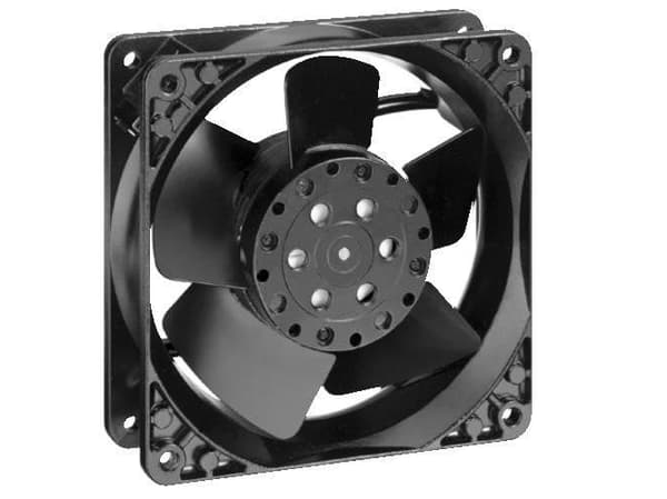 ebm-papst 4850N, Vifte, 12 cm, 1800 RPM, 100 m³/t, Sort