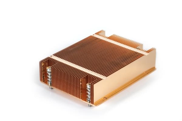 Dynatron T318 Passiv - CPU-kylare, Processor, Kylare, LGA 2011 (Socket R),LGA 2066, Intel® Xeon®, Intel® Xeon® E5 Family, 1 stk, Kobber