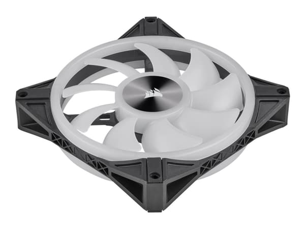 Corsair iCUE QL140 RGB - Kabinet-blæser - 140mm - 1250rpm - PWM - 26 dBA - 50.2 kubikfod/min
