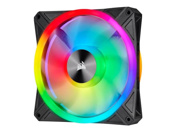 Corsair iCUE QL140 RGB - Kabinet-blæser - 140mm - 1250rpm - PWM - 26 dBA - 50.2 kubikfod/min