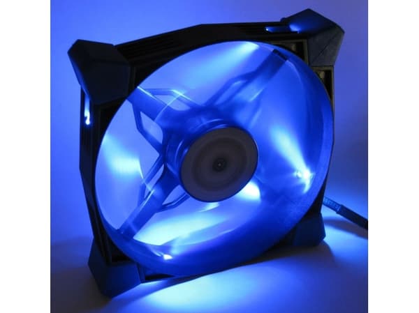 Inter-Tech CobaNitrox N-120-B - Kabinettvifte - 120 mm