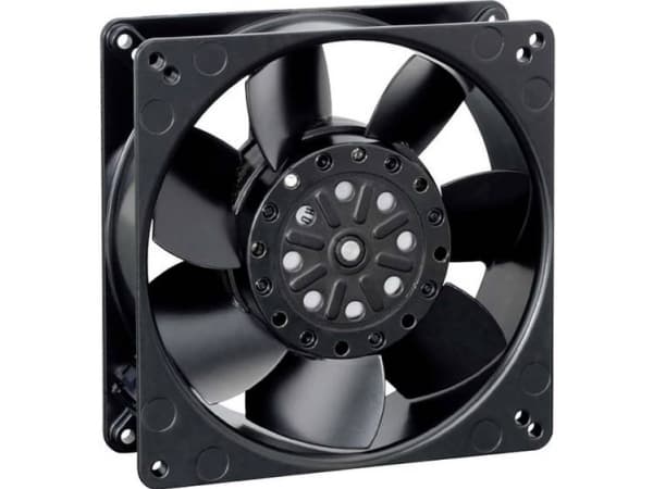 ebm-papst 5656S, Vifte, 13,5 cm, 2700 RPM, 235 m³/t, Sort