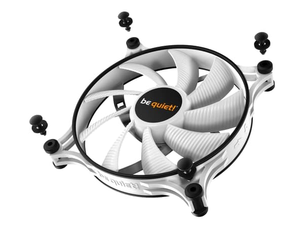 be quiet! Shadow Wings 2 PWM - Kabinettvifte - 140 mm - hvit Hvit