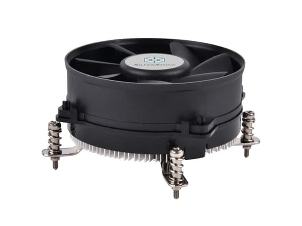 Silverstone NT08-115X, Luftkjøler, 9,2 cm, 1200 RPM, 3500 RPM, Sort, Kobber, Sølv