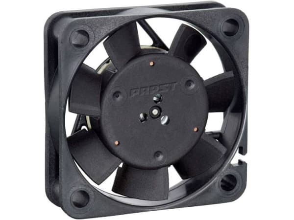 ebm-papst 405F, Vifte, 4 cm, 5400 RPM, 8 m³/t, Sort