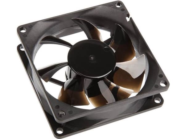 Noiseblocker BlackSilentPro P-1, Fan, 8 cm, 1500 RPM, 15,4 dB, 17,2 cfm, Svart