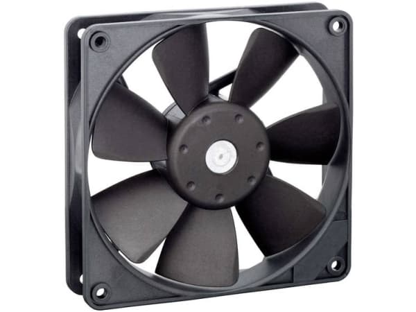 ebm-papst 4414FM, Vifte, 12 cm, 2400 RPM, 140 m³/t, Sort
