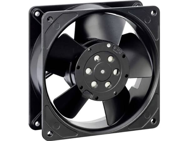 ebm-papst 4850Z, Fan, 12 cm, 1700 RPM, 100 m³/h, Svart