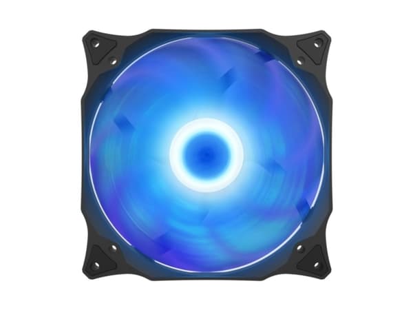 SilentiumPC Stella HP RGB 140 PWM, vifte, 14 cm, 800 rpm, 1800 rpm, 78,7 kubikkfot/min., svart, hvit