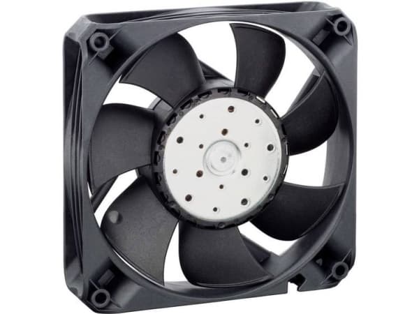 ebm-papst 4414FNH, Vifte, 12 cm, 5400 RPM, 225 m³/t, Sort