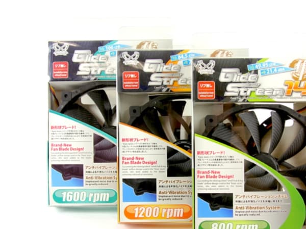 Scythe Glide Stream SY1425HB12M - Kabinettvifte - 140 mm